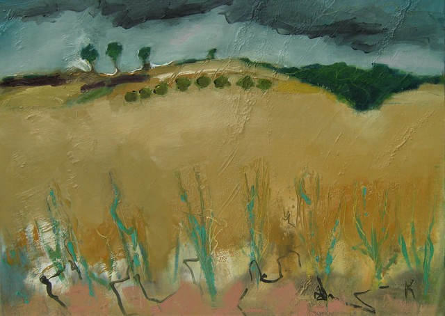 Approaching rain over the Wheat