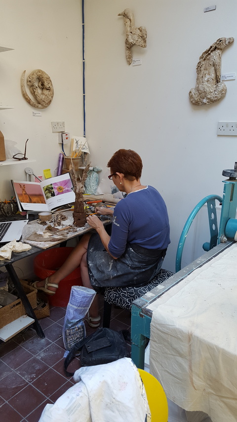 Penny Phillips, friend and fabulous ceramic artist, Pica Studios.