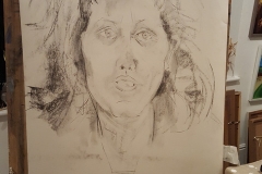 Prelim drawings for Jayne's portrait